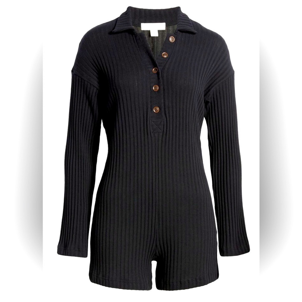 Treasure & Bond ribbed romper